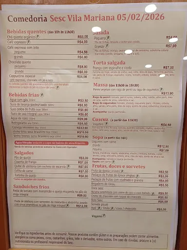 Foto 12 de Comedoria SESC Vila Mariana