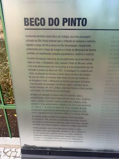 Foto 29 de Beco do Pinto | Museu da Cidade de São Paulo